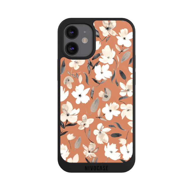 iPhone 12 mini NIVOpure Frische Herbstblumen Kupfer