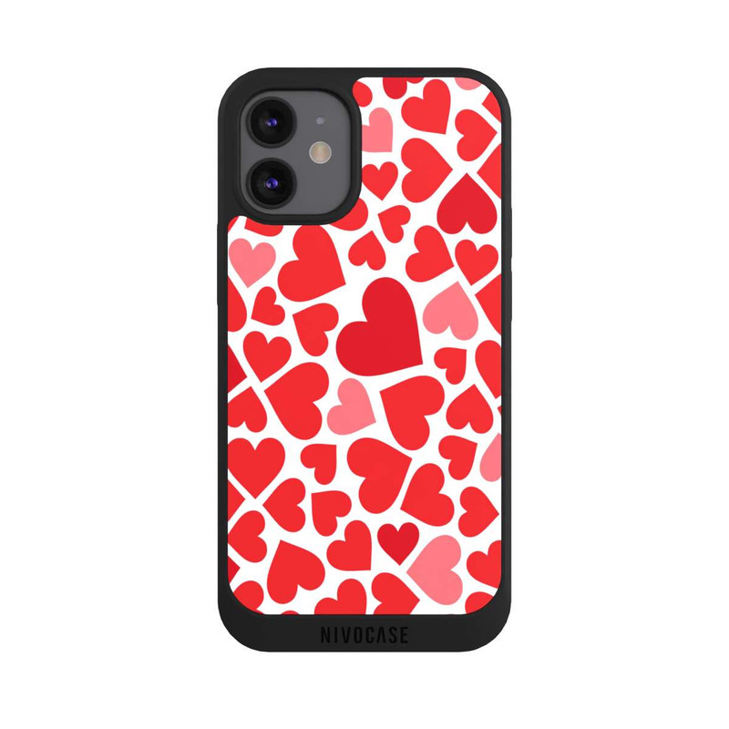 iPhone 12 mini NIVOpure Hearts Patterns
