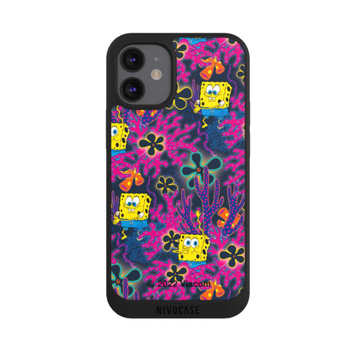 Apple iPhone 12 mini NIVOpure Spongebob - Coral Pattern