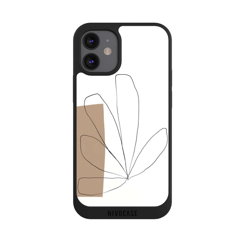 iPhone 12 mini NIVOpure Blumen und Formen Nr. 2 - Anastasia Sawall