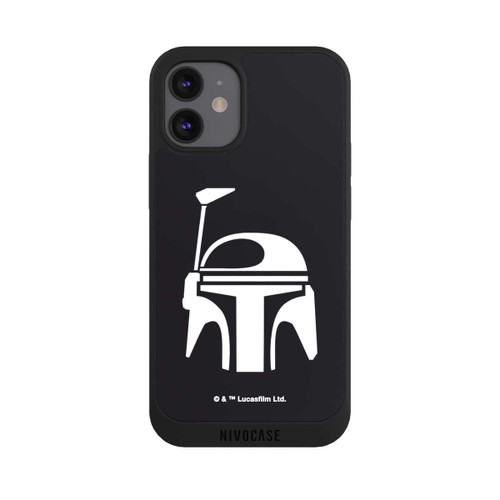 Apple iPhone 12 mini NIVOpure Boba Fett Helmet Black