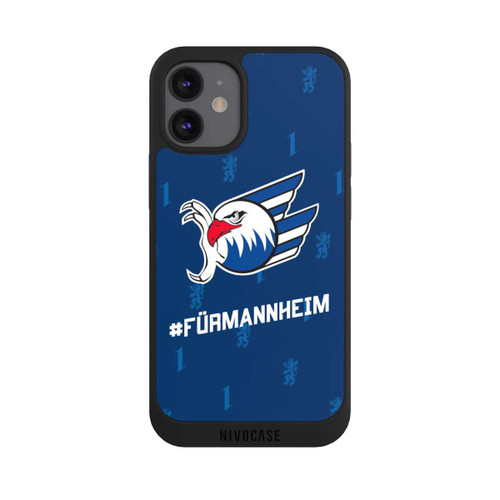 Apple iPhone 12 mini NIVOpure Adler Mannheim Logo Blau