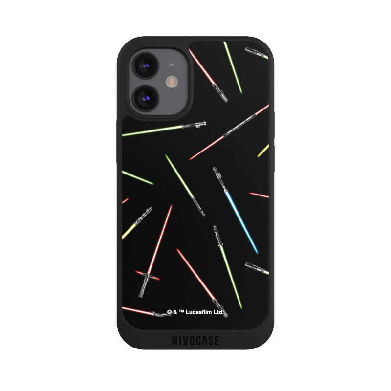 iPhone 12 mini NIVOpure Lightsabers Pattern
