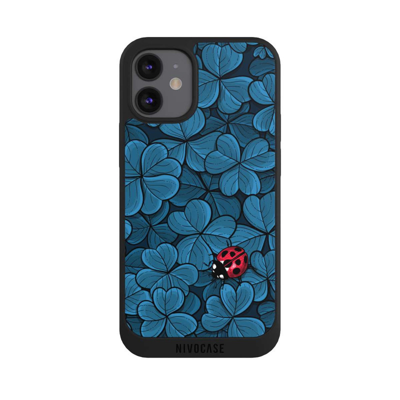 iPhone 12 mini NIVOpure Trèfles & Coccinelles
