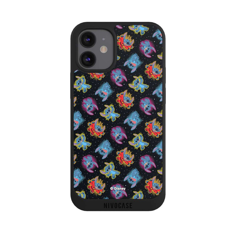 iPhone 12 mini NIVOpure Stitch Pattern Black
