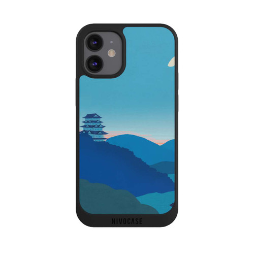 Apple iPhone 12 mini NIVOpure MURAKUMO-BLUE
