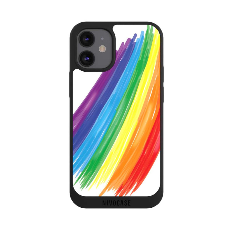 iPhone 12 mini NIVOpure Arc-en-ciel Peint