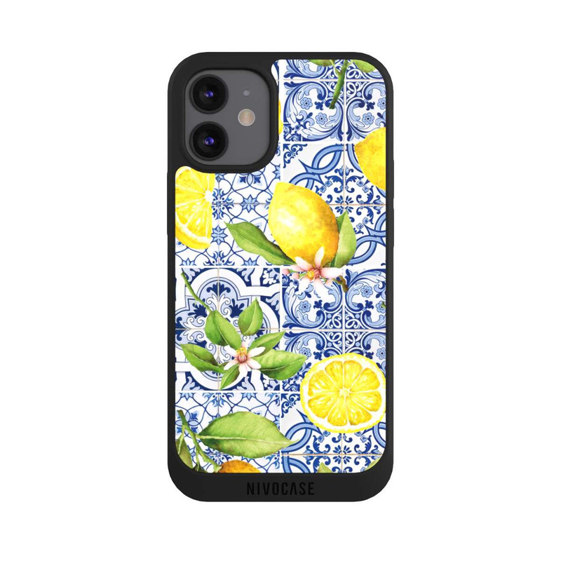 iPhone 12 mini NIVOpure Citrons Grecques Pattern