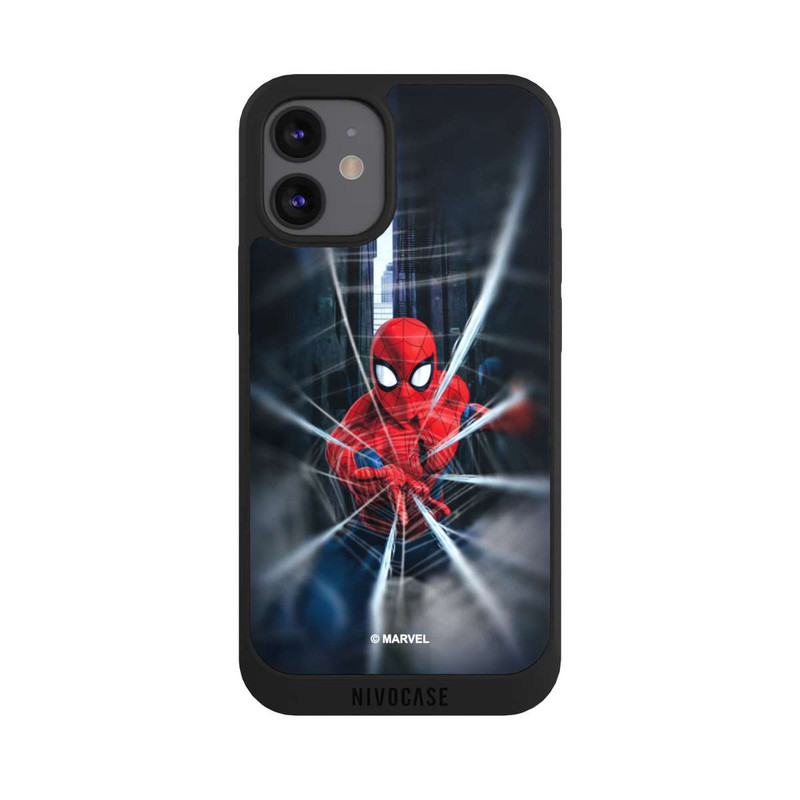 iPhone 12 mini NIVOpure Toile Spider-Man