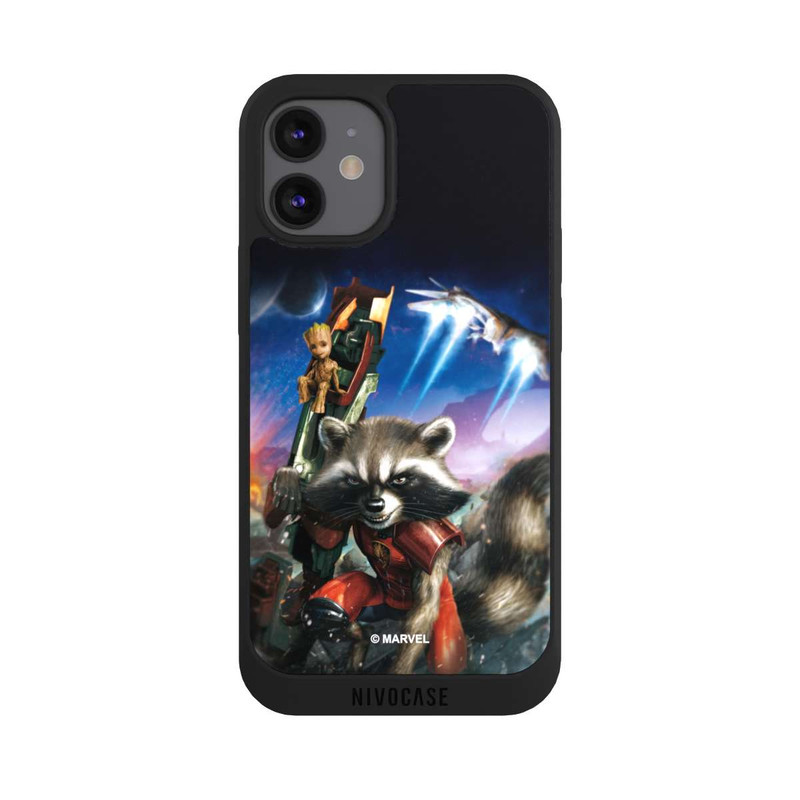iPhone 12 mini NIVOpure Rocket & Baby Groot Guardians Of The Galaxy