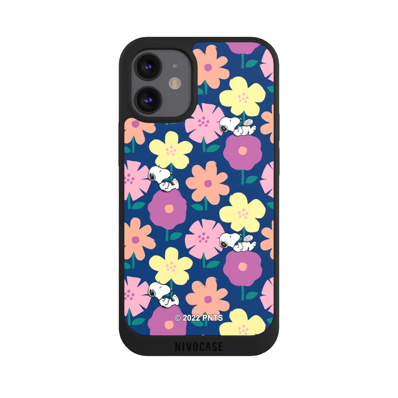 iPhone 12 mini NIVOpure Snoopy Printemps Pattern