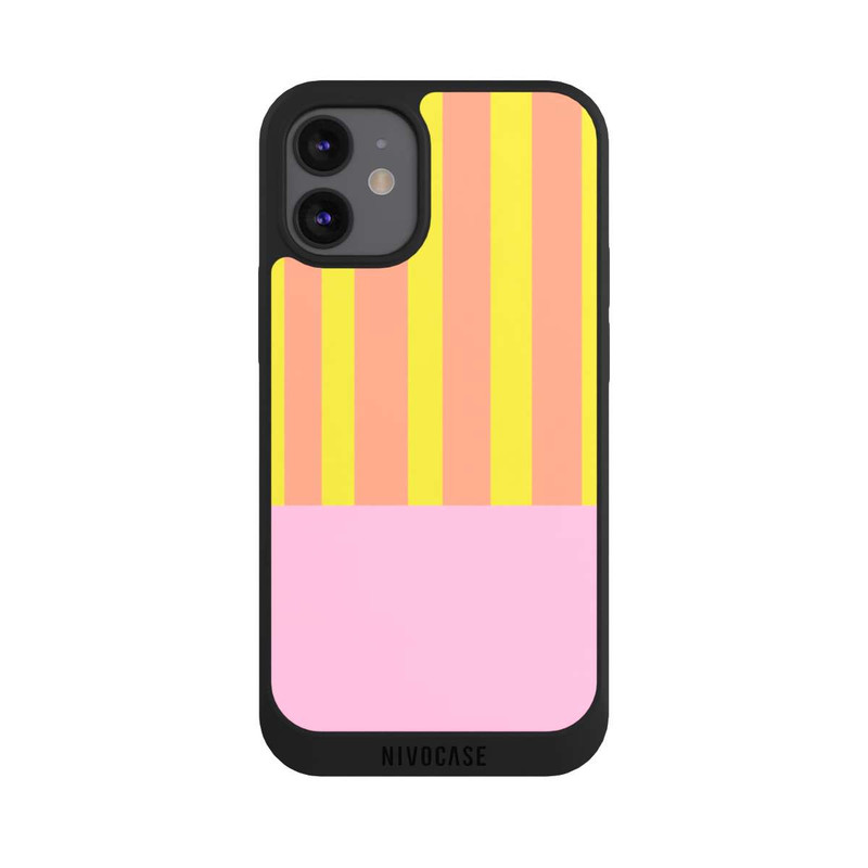 iPhone 12 mini NIVOpure Neon Color Stripes
