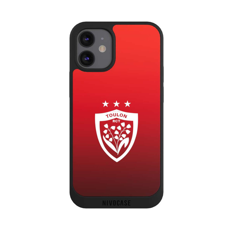 iPhone 12 mini NIVOpure RCT Rot and Weiß