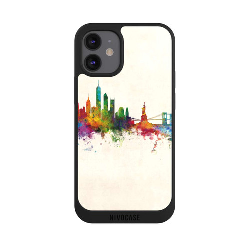 Apple iPhone 12 mini NIVOpure New York Skyline V2 Vintage Background
