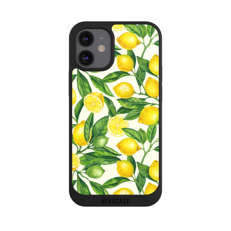 iPhone 12 mini NIVOpure Lemons And Leaves Light