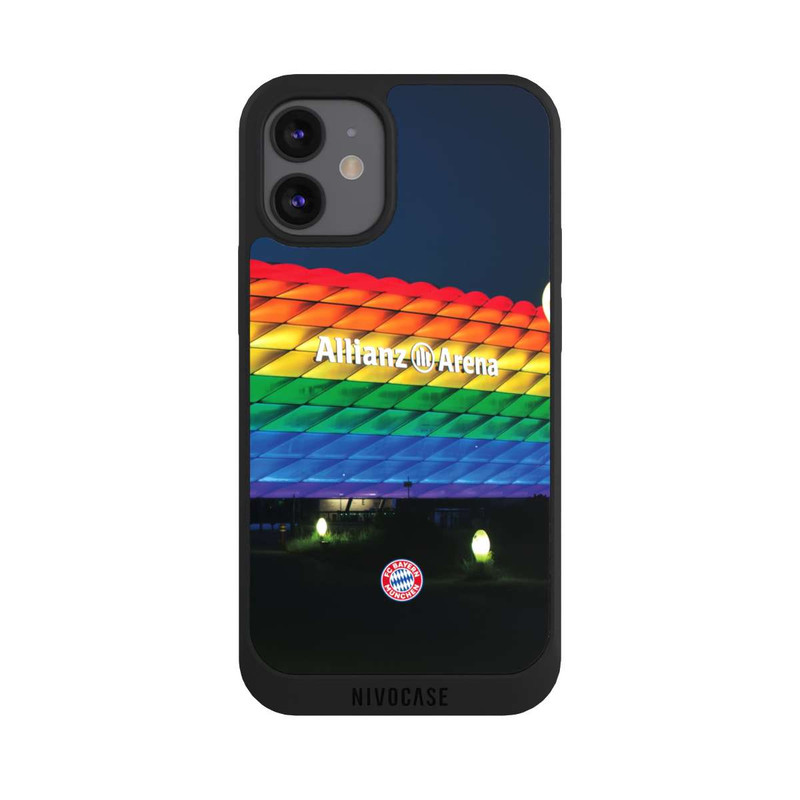 iPhone 12 mini NIVOpure Allianz Arena Arc-en-ciel