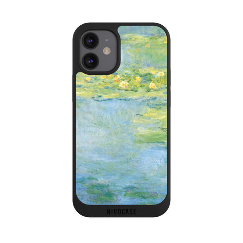 Apple iPhone 12 mini NIVOpure Seerosen Claude Monet-Blau