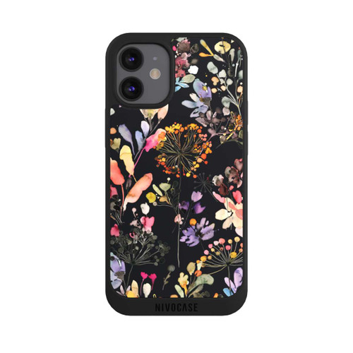 Apple iPhone 12 mini NIVOpure Wilde Gräser schwarz