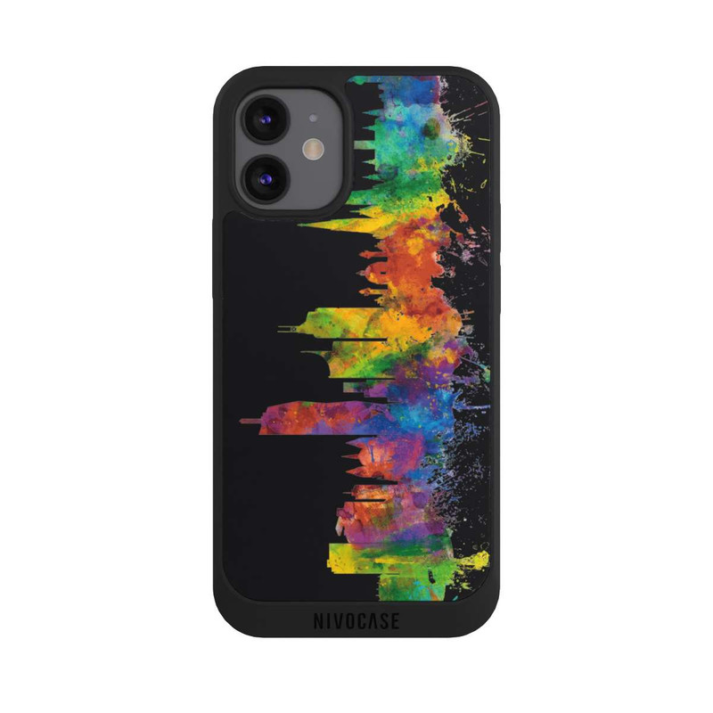 iPhone 12 mini NIVOpure Vienne Autriche Ligne d'horizon Noir