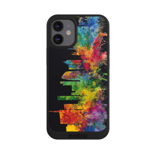 Apple iPhone 12 mini NIVOpure Milan Italy Skyline Black