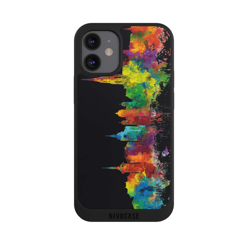 iPhone 12 mini NIVOpure Berne Suisse Ligne d'horizon Noir