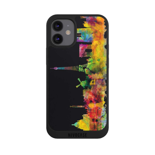 Apple iPhone 12 mini NIVOpure Paris France Skyline Black