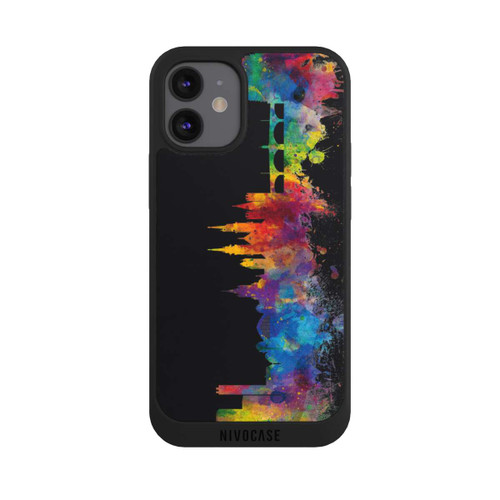 Apple iPhone 12 mini NIVOpure Basel Schweiz Skyline Schwarz