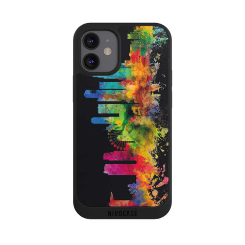 Apple iPhone 12 mini NIVOpure Singapore Skyline Black