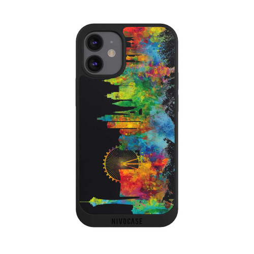 Apple iPhone 12 mini NIVOpure Las Vegas Nevada Skyline Black