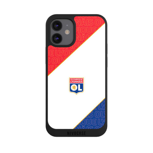 Apple iPhone 12 mini NIVOpure OL Logo Rot und Blau