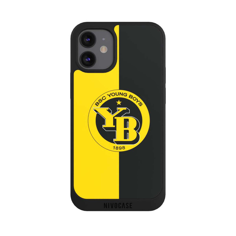 iPhone 12 mini NIVOpure BSC YB Gelb Schwarz