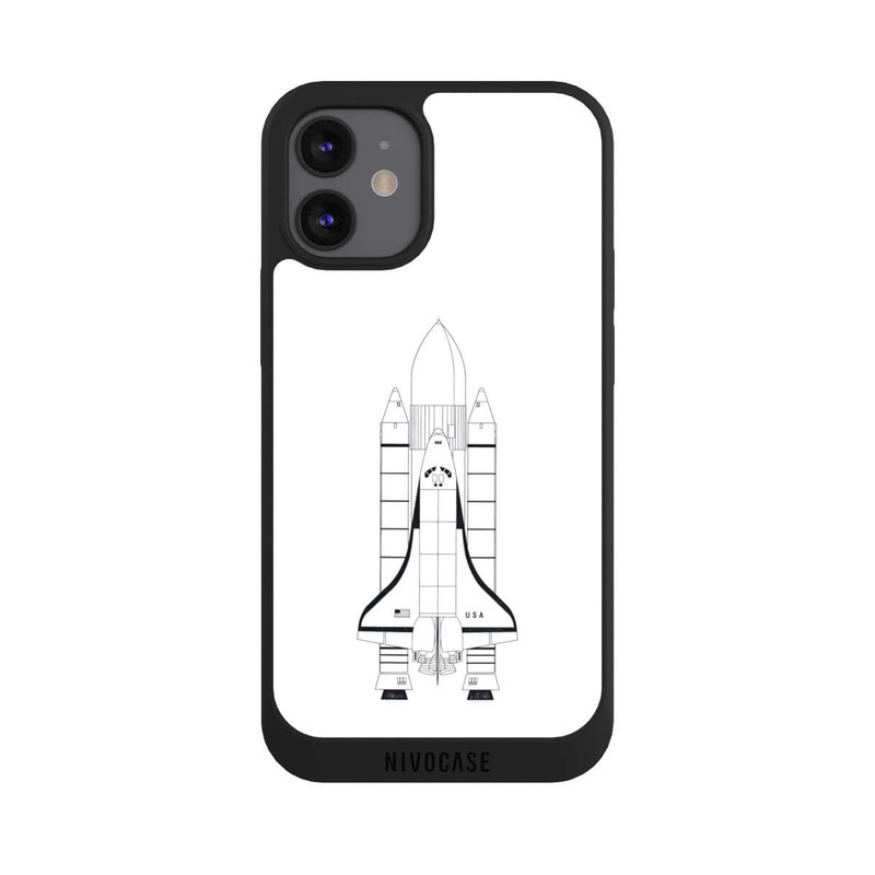 iPhone 12 mini NIVOpure NASA Raumfahrt Weiß