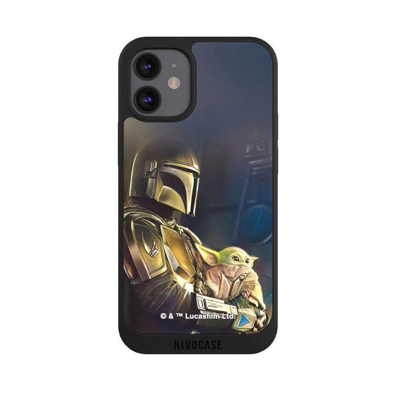 iPhone 12 mini NIVOpure Mandalorian and Grogu inside Ship