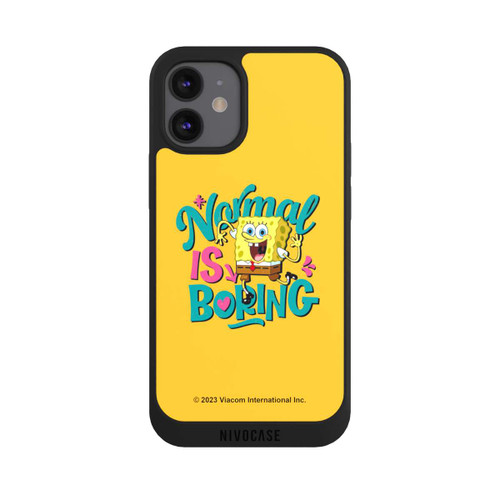 Apple iPhone 12 mini NIVOpure Spongebob Normal Is Boring
