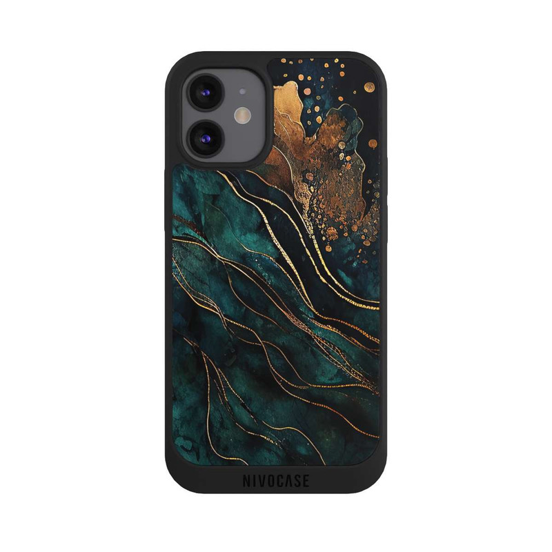 iPhone 12 mini NIVOpure Or et vert