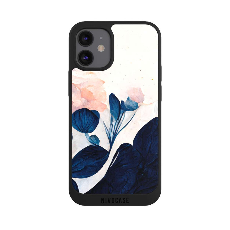 iPhone 12 mini NIVOpure Blaue Tulpen