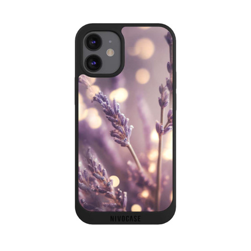 Apple iPhone 12 mini NIVOpure Lavender Close Up with AI