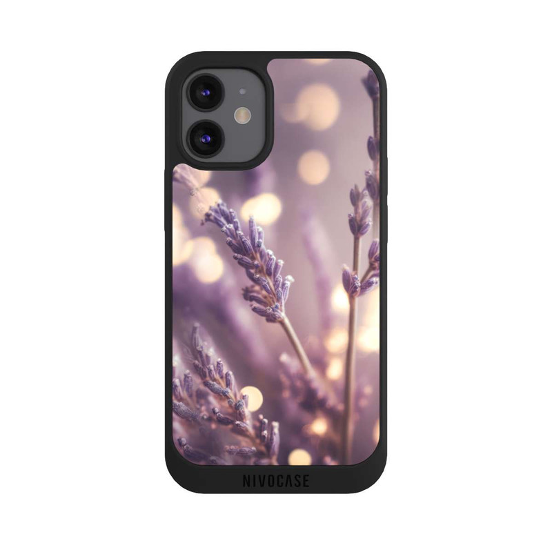 iPhone 12 mini NIVOpure Lavender Close Up with AI