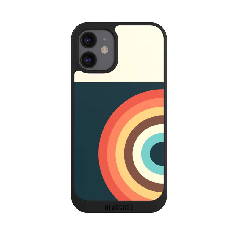 iPhone 12 mini NIVOpure Retro Circle Colours