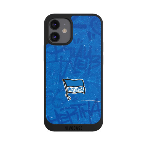 Apple iPhone 12 mini NIVOpure Street Graffiti Blau