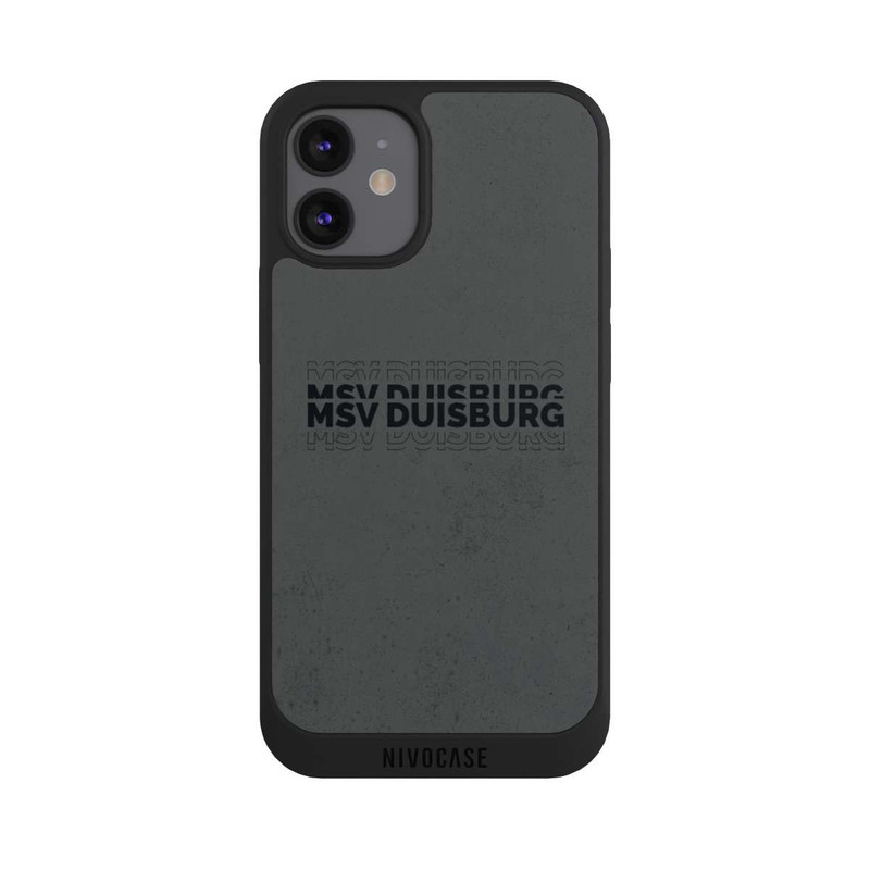 iPhone 12 mini NIVOpure MSV Duisburg Grau