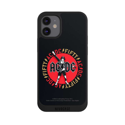 Apple iPhone 12 mini NIVOpure ANGUS EMBLEM RED ACDC