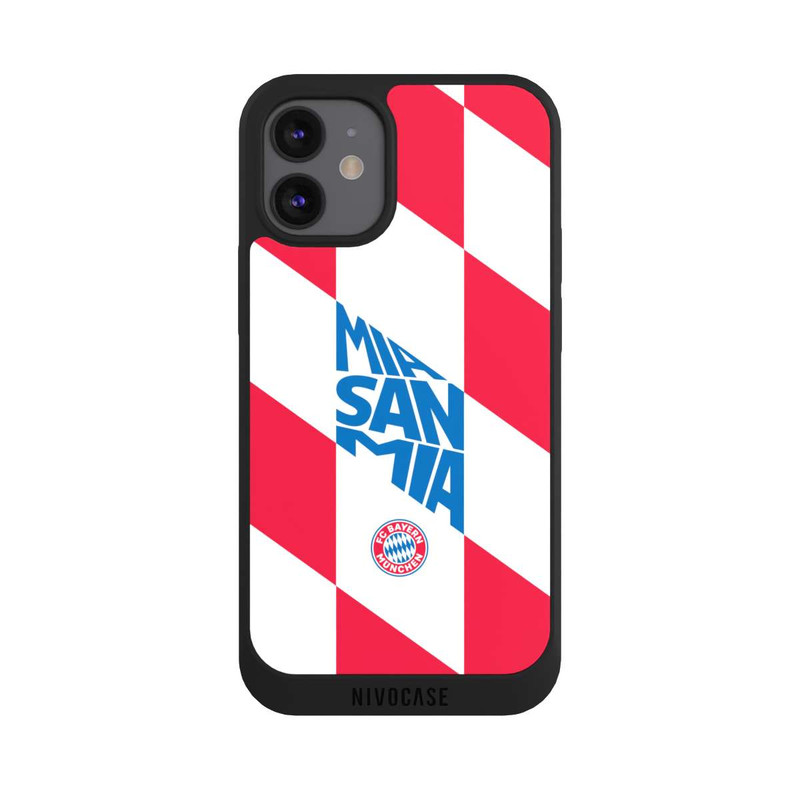 iPhone 12 mini NIVOpure FCB Mia San Mia Rauten