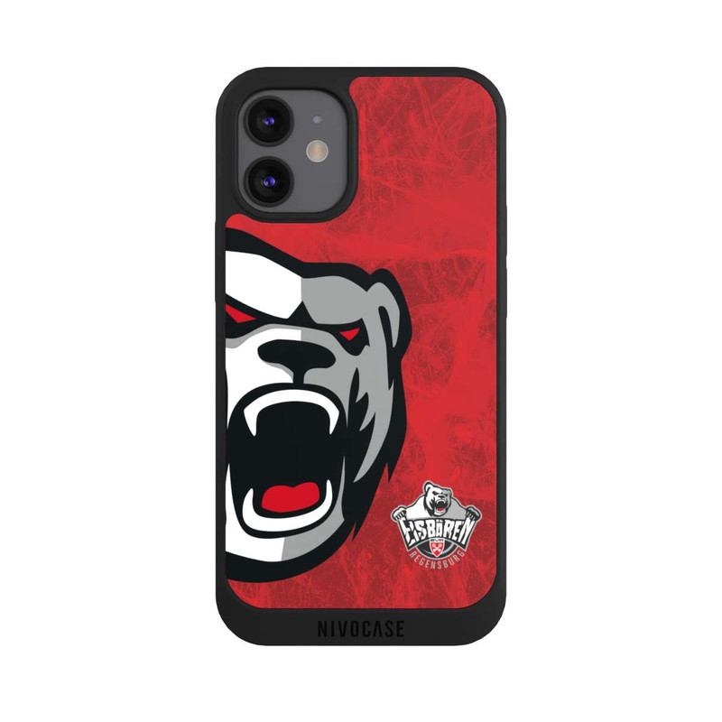 iPhone 12 mini NIVOpure Eisbären Logo Groß Rot