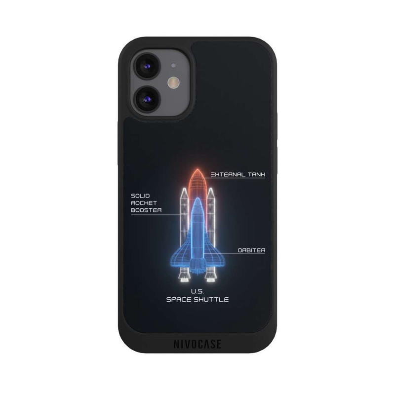 iPhone 12 mini NIVOpure Space Shuttle Drahtmodell