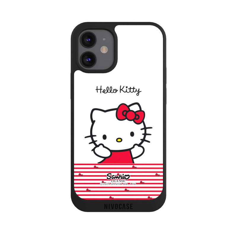 iPhone 12 mini NIVOpure Hello Kitty Lines and Bows 