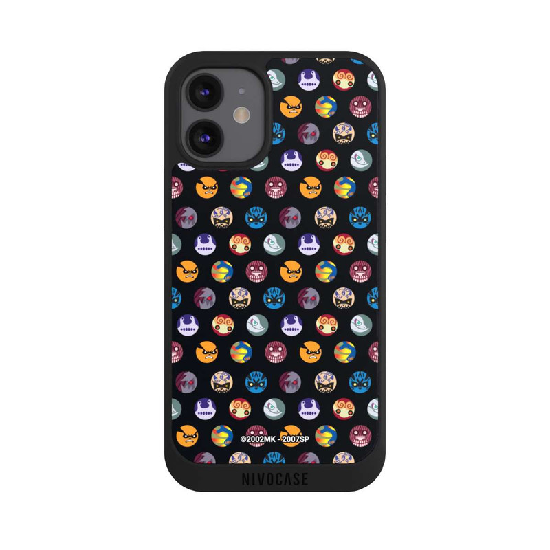 iPhone 12 mini NIVOpure Bijuu Muster Schwarz