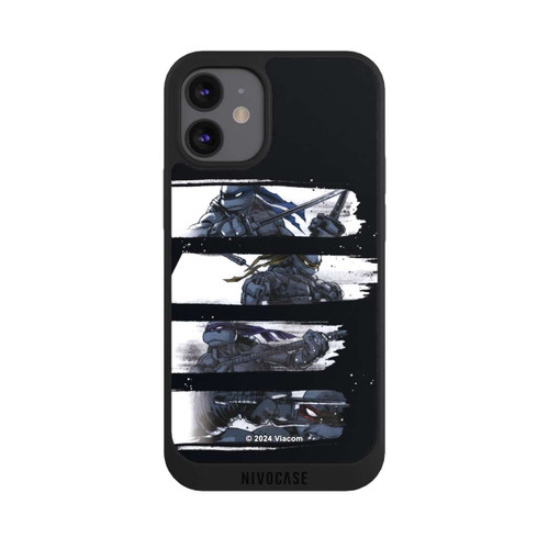 Apple iPhone 12 mini NIVOpure TMNT Schwarz und Weiß Scratch