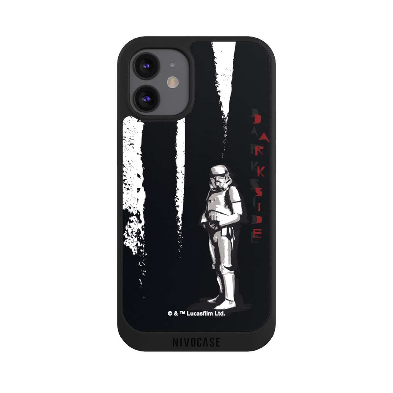 iPhone 12 mini NIVOpure Stormtrooper Dunkle Seite