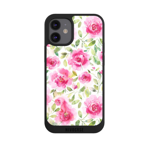 Apple iPhone 12 mini NIVOpure Aquarell Frische Rosen